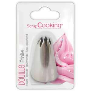 ScrapCooking csillag díszítőcső Ø10 mm, rozsdamentes acél a Rupáner konyhából!