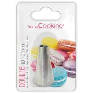 ScrapCooking makaron díszítőcső Ø10 mm, kerek, rozsdamentes acél, a Rupáner konyhából!