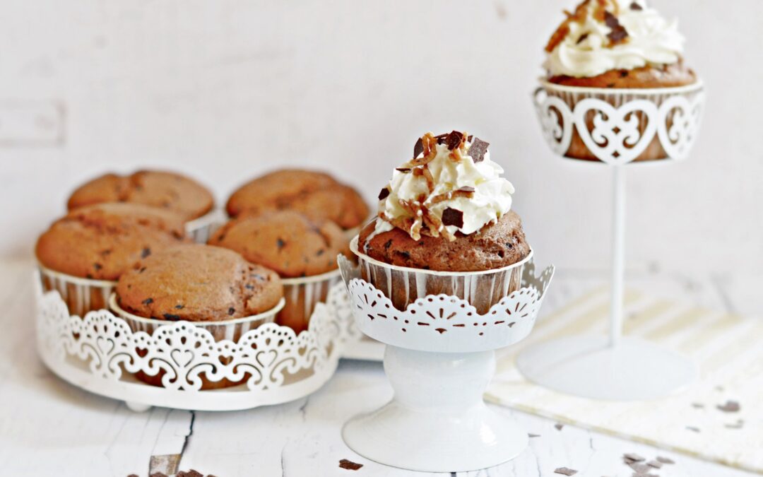 Bögrés gesztenyepüré muffin