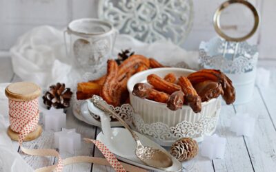 Bögrés Churros fánk Nutellával